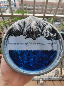 Handmade Cement Storage Tray Modern Creative Bar Gift Entrance Corridor Decor Pure Handmade Simple Style Home Decoration