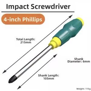 Industrial-Grade Prolonged Magnetic Cross-Straight Screwdriver