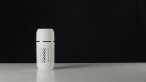 DQRGO [Ready Stock] Mini Car Air Purifier Protable USB Charging Negative Ion Smart Purifier HEPA filtration Remove PM2.5 Bacteria Dust Smoke Odor Formaldehyde Sterilization Rate to 99.99% with Colorful Night Light