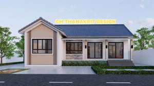 แบบบ้านมินิมอ1 ชััน