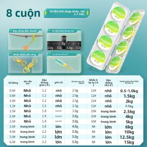 CHUANZE | Bộ Dây Câu Cá Chép