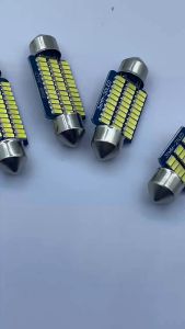 ไฟเพดาน LED ไฟห้องโดยสาร 31mm 36mm 39mm 41mm 12V มีสีขาว/เหลือง/ไอซ์บลู ส่องสว่างภายในรถให้สว่างสดใส (1ชิ้น)