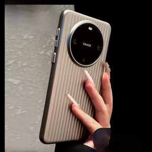 DAIMANG | Daimang Ultra-Thin Suitcase Patterned Phone Case For VivoX100 X90Pro Anti-Fall Hard Shell Mens Skin Feel Stripe Design