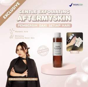 Aftermyskin Gentle Exfoliating Daily Body Toner with Mandelic Acid Whitening Hydrating Moist Skin.