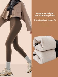Miiow | Womens Fleece Lined Yoga Pants High Waist Fitness Trousers Butt Lifting Breathable Warm Sports Bottoms Spring Autumn Winter