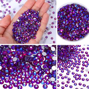 SS6-SS30 Dark Siam Diamond Glitter Glass Rhinestones High Quality Flatbase Crystal For Nail Art Crafts Clothes DIY Decoration