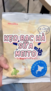 [HCM] KẸO NGẬM MEITO MILK NODOAME VỊ SỮA THẢO MỘC VỊ NGỌT THANH THƠM BÉO DỄ CHỊU ( 50 GAM ) - HÀNG NHẬT NỘI ĐỊA