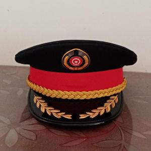 Thanh Lịch Sọc Polyester Đường Sắt Dây Dẫn Mũ Mùa Hè Thường Thêu Nam Nữ Trung Lập Cho Tất Cả Các Mùa