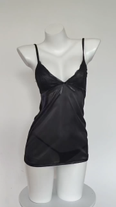 Ariyato ชุดชั้นในเซ็กซี่ ชุดนอนสายเดี่ยว ลูกไม้บาง รัดสะโพก ชุดนอน ไซส์เดียว