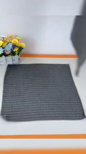 Premium Cotton Waffle Weave Absorbent Dish Cloths - Elegant Kitchen Drying Towels Kitchen Cloth