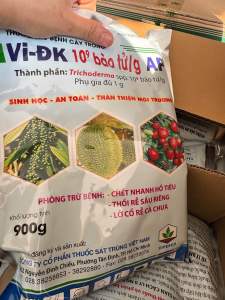 PHÂN BÓN CHẾ PHẨM SINH HỌC TRICHODERMA VIPESCO 900GR