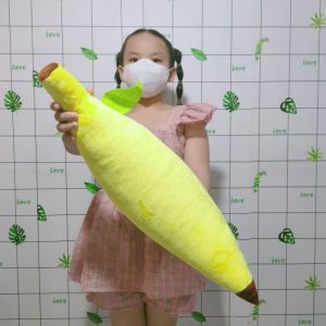 GỐI ÔM HÌNH QUẢ CHUỐI SIZE 50CM CHO BÉ 1 TUỔI VIỆT NAM SẢN XUẤT