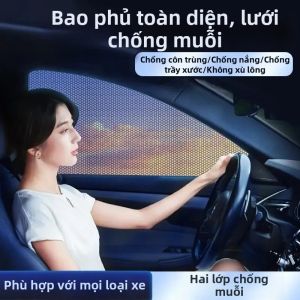 LUTUMEI | Rèm Cửa Ô Tô Chống Muỗi và Bảo Vệ Riêng Tư
