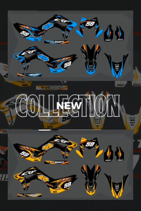 STICKER PREMIUM Setiker CRF 150 L Desain Terbaru - Decal CRF 150 L Motor Trail CRF 71 WORKS