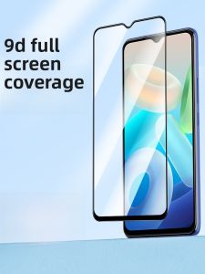 Henyou | Vivo Y76S Y75S Y74S Y73S Y73T Y70S Y70T Y7S High Definition Tempered Glass Screen Protector Full Screen Coverage Privacy Protection