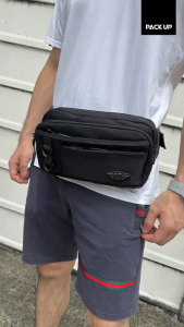 𝗣𝗔𝗖𝗞 𝗨𝗣 กระเป๋าคาดอก / คาดเอว Hui Hao รุ่น 9052 มีช่องใส่ของถึง 5 ช่อง