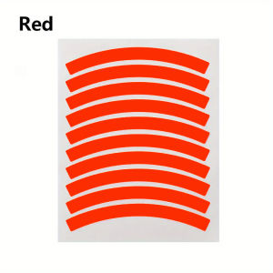 10Pcs/pack Reflective Tire Sticker Safety Sticker Color Balance Bike Reflective Sticker Wheel Decal Bike Accessories