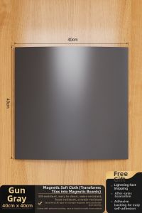 Auzzo | Magnetic Shelf Organizer Magnetic Soft Sheet Enamel Plate Substitute
