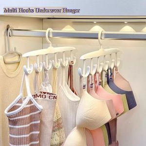 Wave Clothes Hanger Wardrobe Clothe Pegs Home Dormitory Student Hook Underwear Multiple Hooks Multi Functional Rotating Storage Hanger