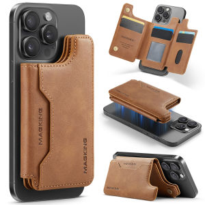 MLZH | Magnetic Anti-theft RFID Wallet Case for iPhone Air/17 Pro Max