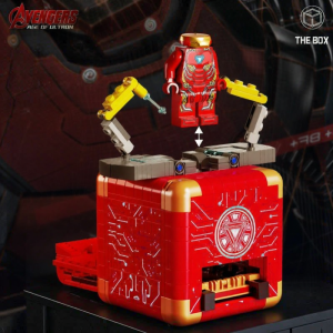 LEWAN | Superhero Transformer Box Puzzle Buildable Building Block Toy