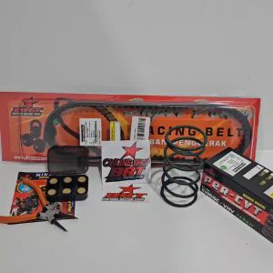 PAKET KIRIAN 6 VBELT ROLLER NINJA BALL & PER CVT & BUSI BRT BEAT SCOOPY SPACY KARBU KARBURATOR