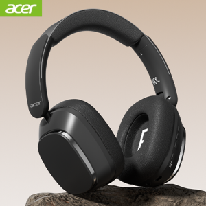 Acer OHR525 ANC Bluetooth Headphones Surround Sound Headsets with HD Mic Active Noise Cancelling Earphones ENC-Calling 1000mAh