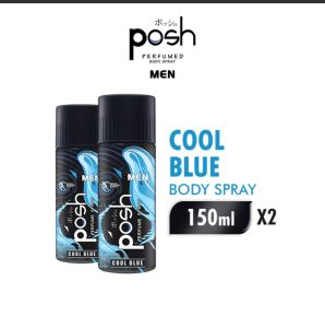 PARFUM POSH MEN 150 ML ISI 2 PCS BODY SPRAY