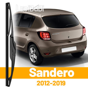 Dacia Sandero 2 Lưỡi Gạt Nước Kính Chắn Gió Phía Sau 2012-2019 Cần Gạt Nước Cửa Sổ Phía Sau Phụ Kiện Cao Su Màu Đen Để Bảo Dưỡng Ô Tô