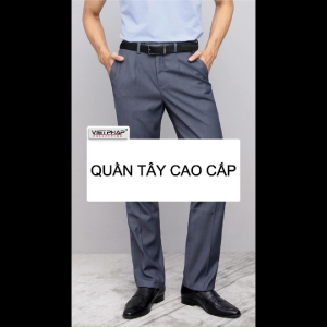 Quần Tây Nam VIỆT PHÁP Form Classic Có Ly Chất liệu Cao Cấp Chống Nhăn Độ Bền Cao 20047
