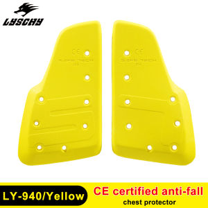 CE Level 2 Certified Motorcycle Jacket Insert Back Protector Thicken High Elasticity Rider Armor Chest Back Spine Protective Pad