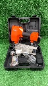 SHINING ปืนลมยิงตะปูลมขาเดี่ยว เครื่องยิงตะปู แม็กลมยิงตะปู แม้กลมขาเดี่ยว รุ่น ST-64 เหมาะสําหรับยิงไม้ คอนกรีต เจาะเหล็กบาง!