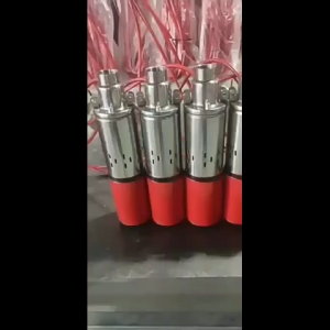 Máy Bơm Chìm Giếng Khoan 3" 12V/24V Áp 53m Bơm Sâu Tưới Vườn Giá Rẻ