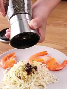 Manual Spice Grinder Stainless Steel Pepper Salt Mill
