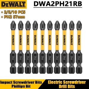 DeWalt | DEWALT PH2 Phillips Bit 57mm Impact Screwdriver Electric Drill Bits Power Tool Accessories 1/5PCS DWA2PH21RB