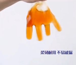 100pcs Plastic Disposable Gloves Premium Safety Transparent Glove for Kitchen Cooking Outdoor Picnics One Size Fits Most