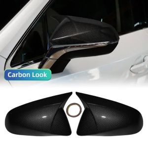 Side Wing Rearview Mirror Cover For Lexus NX 200 200t 300 300h RX 200t 330 300 350 450 Black Cap Sticker Trim Mirror Shell