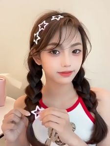 Jepit Rambut 10pcs Hairclip Kliptop Bintang Glossy Warna - Warni Style Korea Aksesoris Jepitan