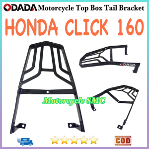 ODADA Honda Click 160 Motorcycle Top Box Moto Box Grab Bar Bracket Tail Bracket Made in Thailand