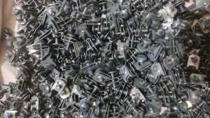 /10Pcs.BAUT BODI MOTOR MATIC.BAUT OBENG BAUT + KLIP BODI motor Honda Vario dan motor mio.Vino Genio scopy nmx Matic .(5*15cm)