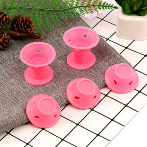 Biblio【Ready in Stock】 10Pcs/Set Heatless Hair Curlers Soft Silicone Curls Lazy Curling Rods Hair Styling Tools