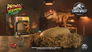 Jurassic World Primal Hatch Interactive Toy Dinosaur & Egg Hatch & Train your own Baby Dino with 100+ Sounds & Reactions Kids Toys for Boys & Girls Aged 5 & Up