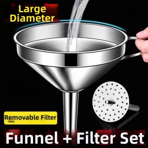 Multipurpose Kitchen Funnel Filter Strainer