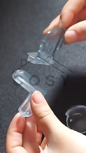 COSY Pelindung Sudut Meja Transparan / Pengaman Siku Sudut Meja Silikon / Pelindung Siku Meja Silicone / Table Safety