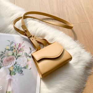 Túi Đeo Chéo Mini Mùa Thu Đông Túi Đựng Son Môi Thời Trang Túi Đeo Vai Đơn Cho Nữ Túi Đeo Chéo Mềm Có Khóa Kéo Hình Chữ Nhật