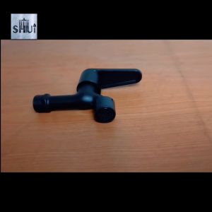 Kran air Tembok Hitam Stainless Minimalis Keran air taman BLACK kamar mandi bak faucet bathroom