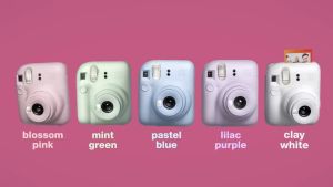 Fujifilm Instax Mini 12 Instant Film Camera Special Edition Butterbear Kit | Maracon Kit | Mellobuddies Kit