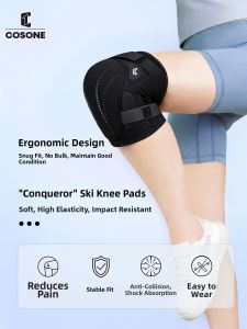 COSONE | Shockproof Anti-Slip Non-Displacement Ski Knee Pads