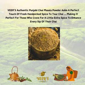 VEER’s Punjabi Chai Masala Chai Masala Powder Homemade No Artificial Preservative Original Ingredients