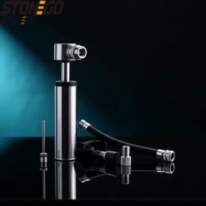 Portable Pocket Bike Pump 120 PSI High Pressure Mini Pump for Presta Schrader Valves Ultralight Bicycle Tire Inflator